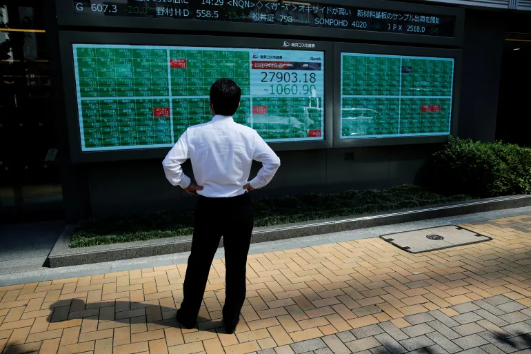 Asian stock signal