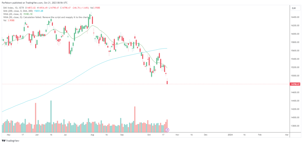 Global Stock falls